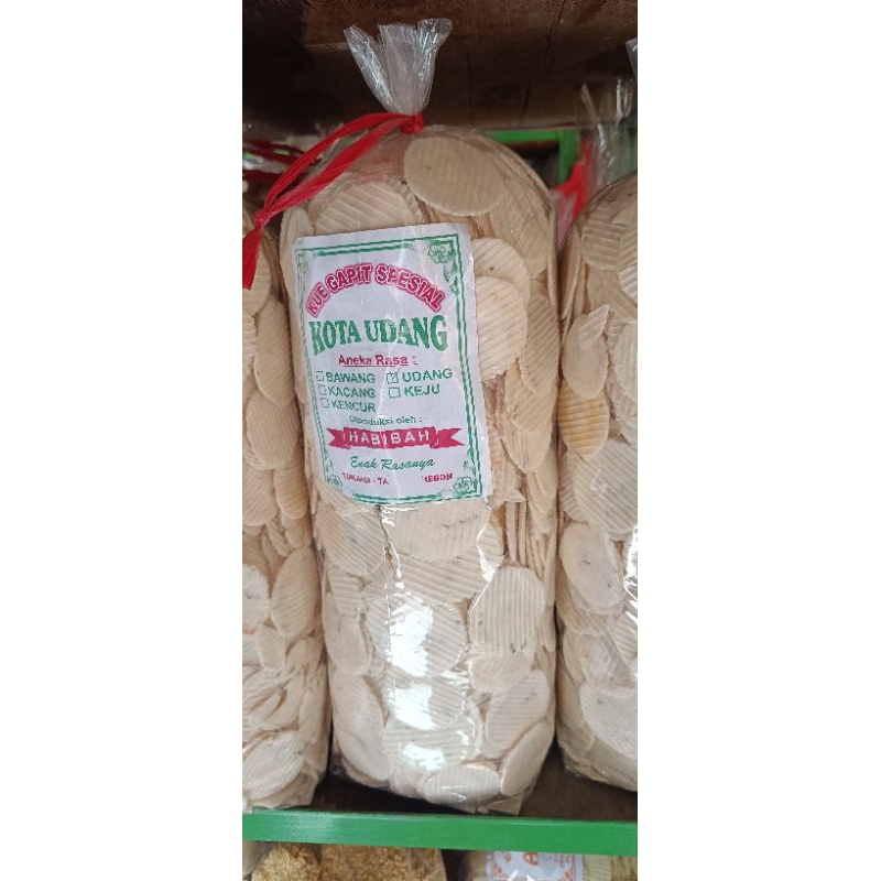 

GAPIT UDANG PRODUKSI CIREBON / KUE GAPIT TANPA MINYAK 500GRAM