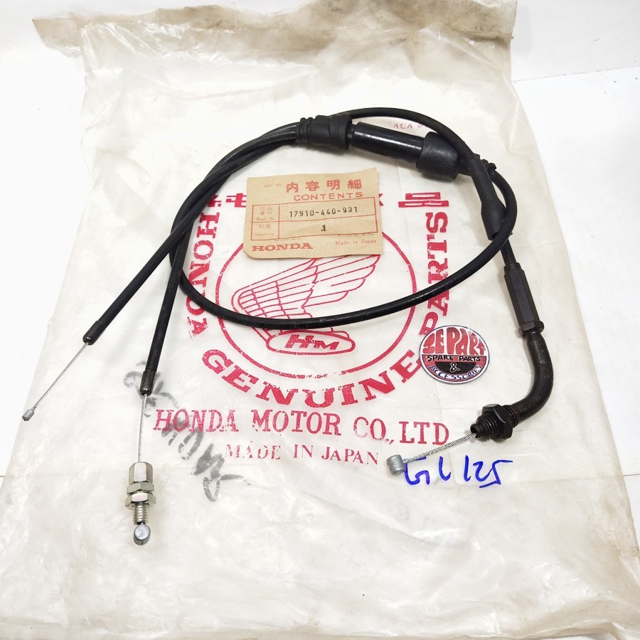 Kabel gas GL125 GL100 K GLK TPFC CDI GL 125 Ori Honda