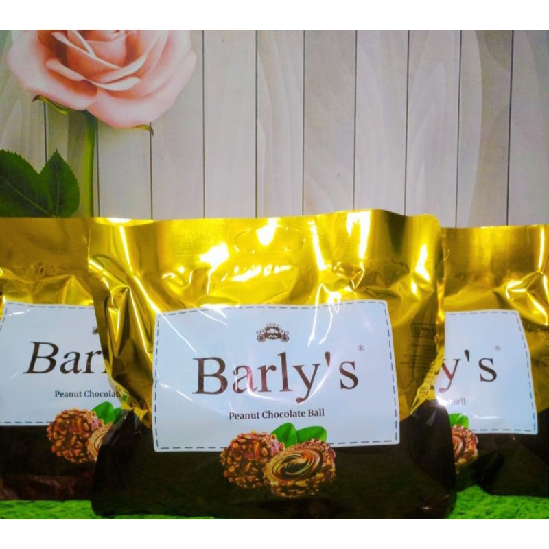 

barly's peanut chocolate ball coklat bola berbalut kacang 195 gr promo