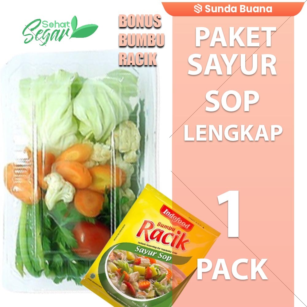 

Paket Sayur Sop Fresh Bonus Bumbu Racik Murah