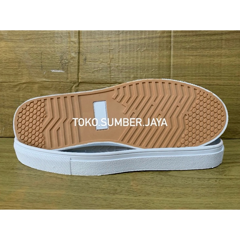 KODE X59Z Outsole Sepatu Casual Sneakers Outsole Alas Bawah Vans Kets TPR dan karet Classic 8 Size 3