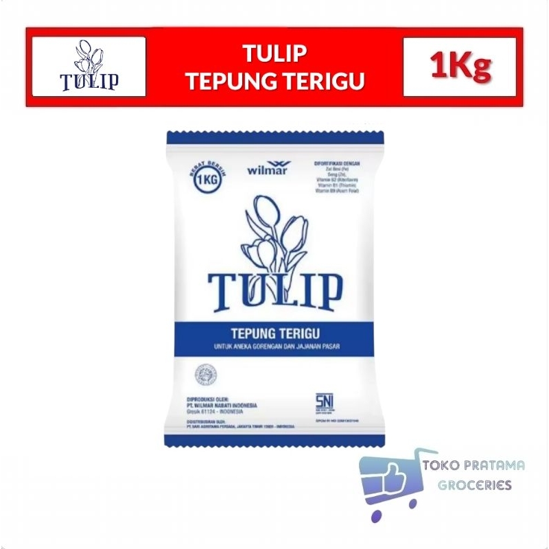 

TULIP TEPUNG TERIGU 1 Kg