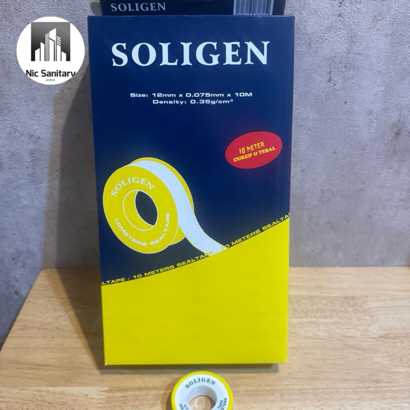 7vawaskatun - soligen seal tape isolasi air kran 48pcs - seal tape tahan air & kuat