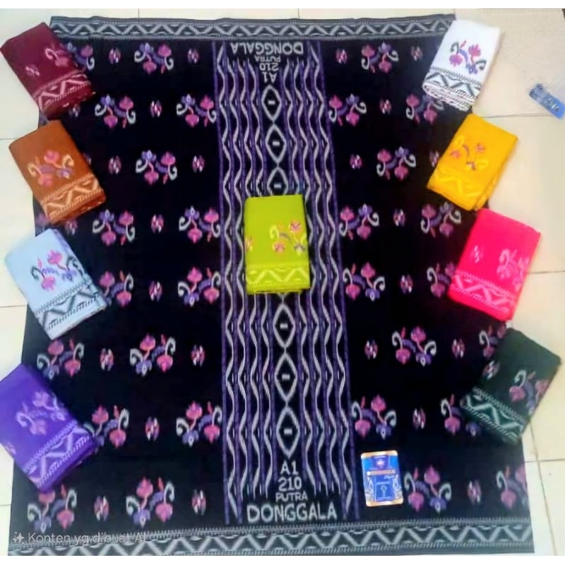 -akifabidos- sarung PUTRA DONGGALA seri MST sarung donggala MST sarung donggala rayon sarung donggal