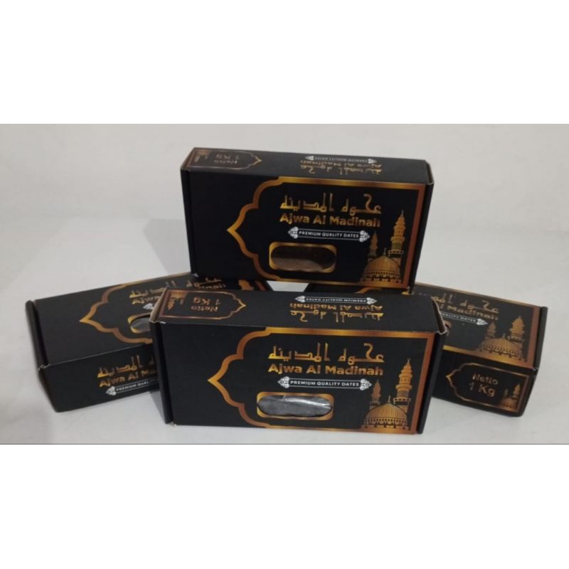 

Kurma Ajwa Madinah 1kg kemasan dus fresh