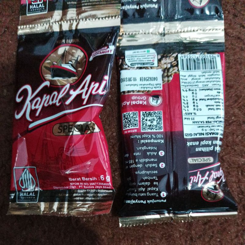 

KOPI KAPAL API SPESIAL MINI 6GR ISI 10 SACHET