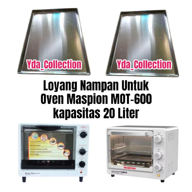 Loyang tray untuk Oven Maspion MOT-600 Kapasitas 20 liter / Loyang oven listrik / loyang kue kering 