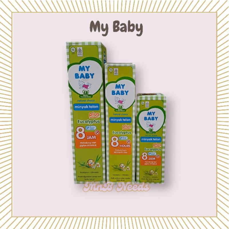 MnBNeeds Minyaktelonmybaby/MinyakTelonMyBayi/MinyakTelonpromo3pcs/MinyakTelonMyBabyLavender/MinyakTe