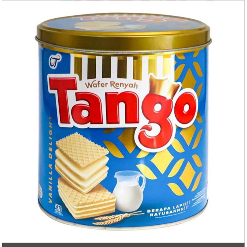 

tango wafer vanilla milk kaleng 240g