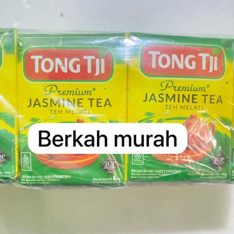 

Teh Tubruk Jasmine Tea 40gr @10gr | TONG TJI JASMINE