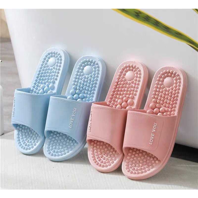 Sandal Wanita Sandal Pijat Terapi Refleksi Sandal Rumah Berkualitas Pria Wanita Ringan Empuk Nyaman 