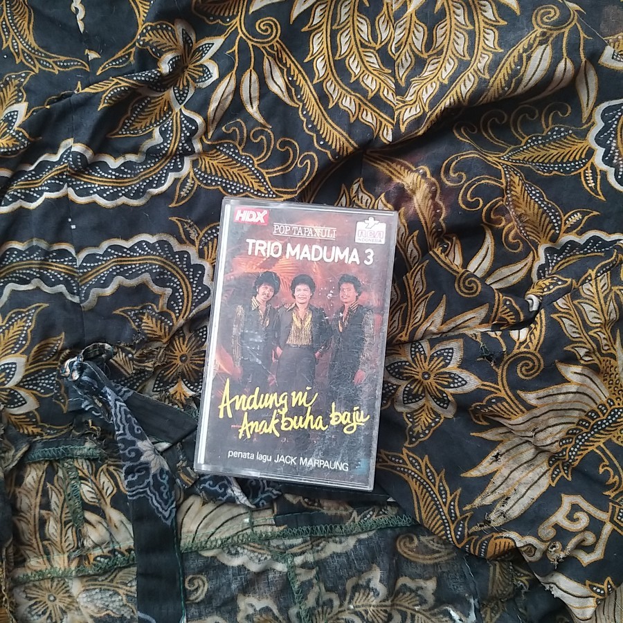 kaset pita pop tapanuli trio maduma 3 andung ni anak buha baju