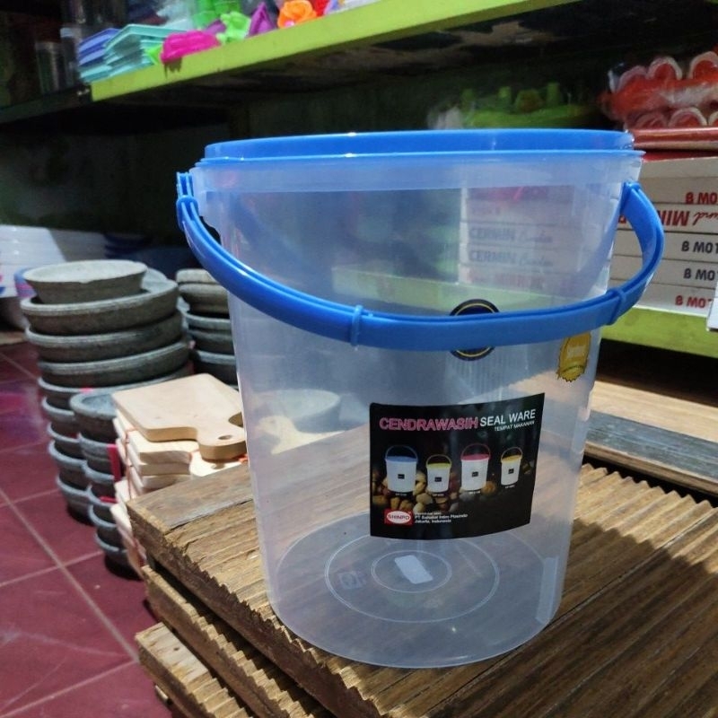 Toples plastik shinpo dengan tutup 20 liter