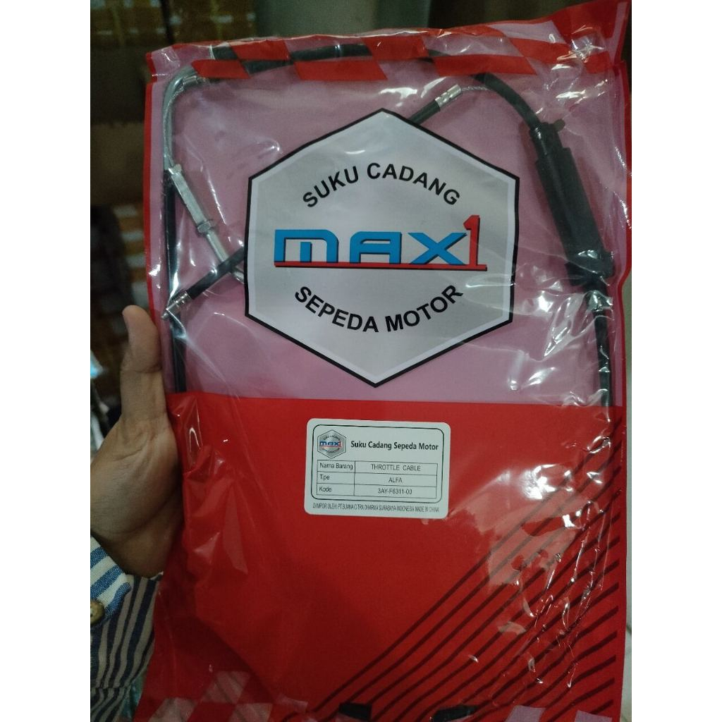 3AY ALFA KABEL TALI OLOR SELANG GAS ALFA 3AY MAX1