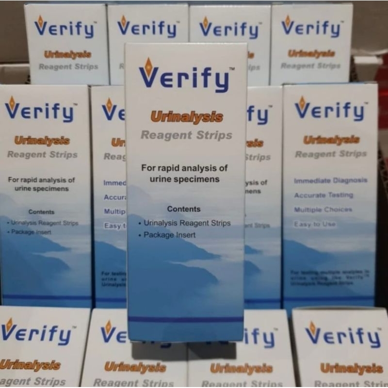 Verify 3p Verify 10p Urine Test Verify 3 parameter 10 parameter isi 100 stik
