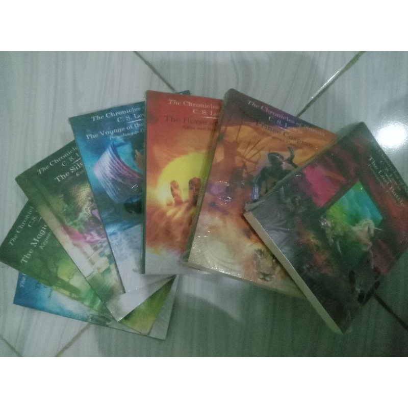 1 set NOVEL THE CHRONICLES OF NARNIA VOL 1-7