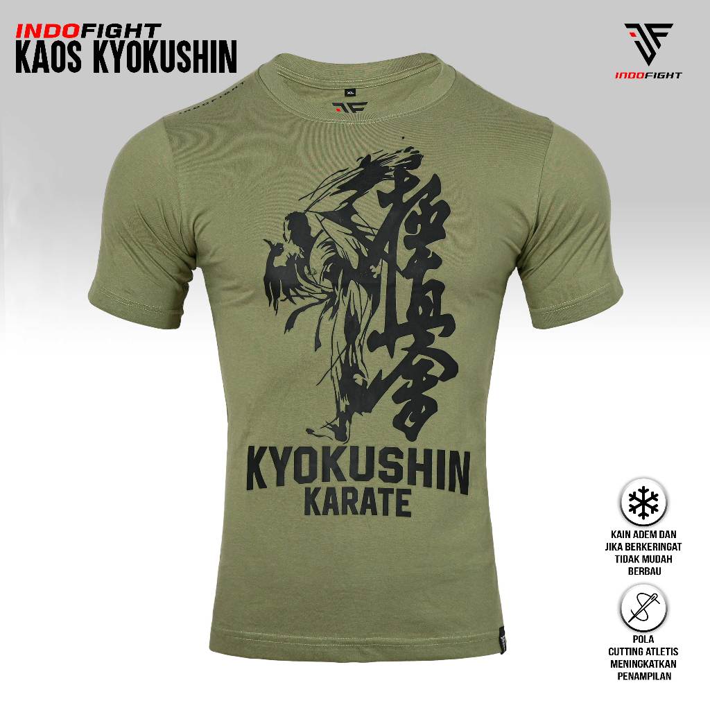 KAOS KARATE KYOKUSHINKAI, TSHIRT KARATE, KAOS KYOKUSHIN, TSHIRT KYOKUSHIN