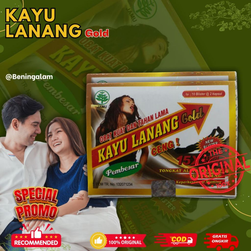 

Kayu Lanang Kapsul Original 10 Blister
