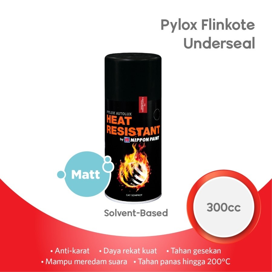 Nippon Pylox Flinkote Underseal-300CC-Cat Dasar Semprot
