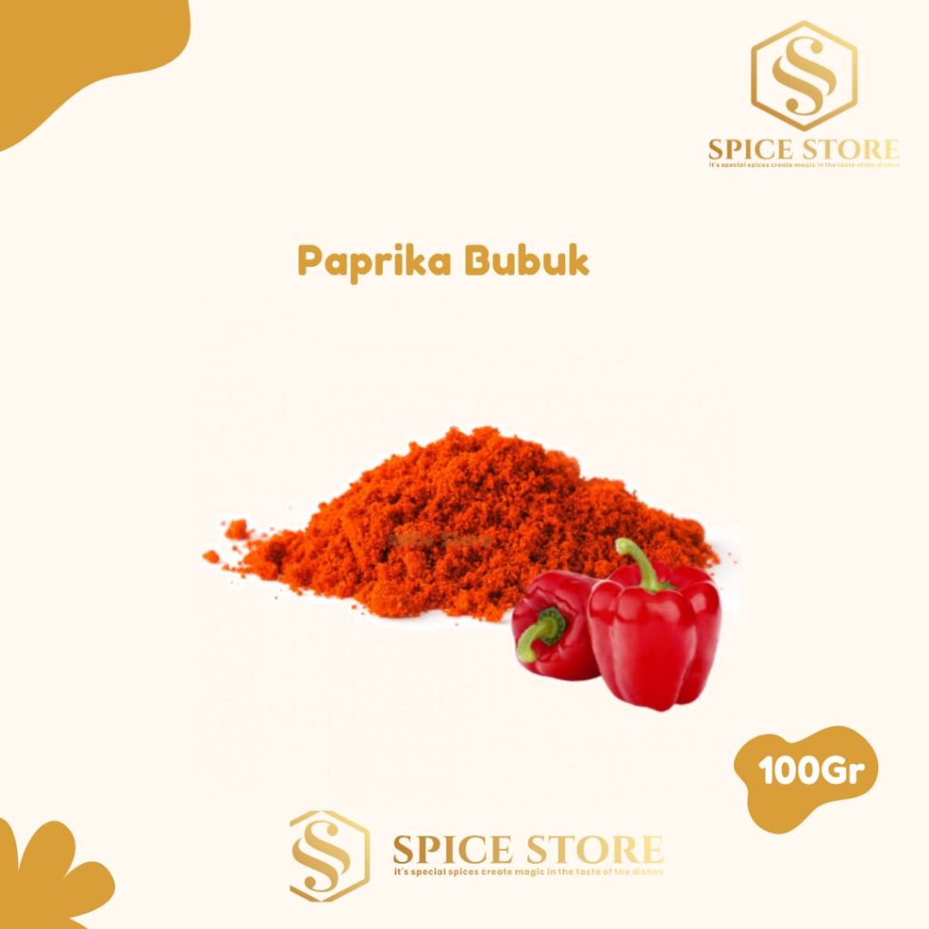 

Spice Store - Bumbu Dapur Bubuk Paprika 100 Gr