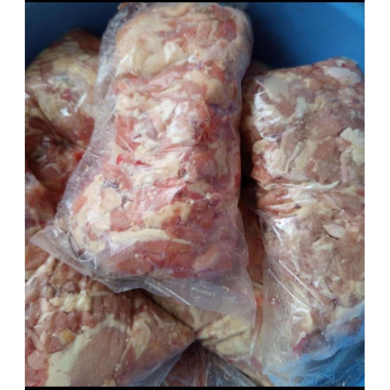 

ayam triming/cacah mix kulit 1kg