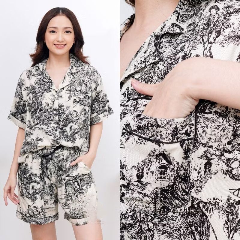 Baju tidur / piyama katun rayon bahan adem