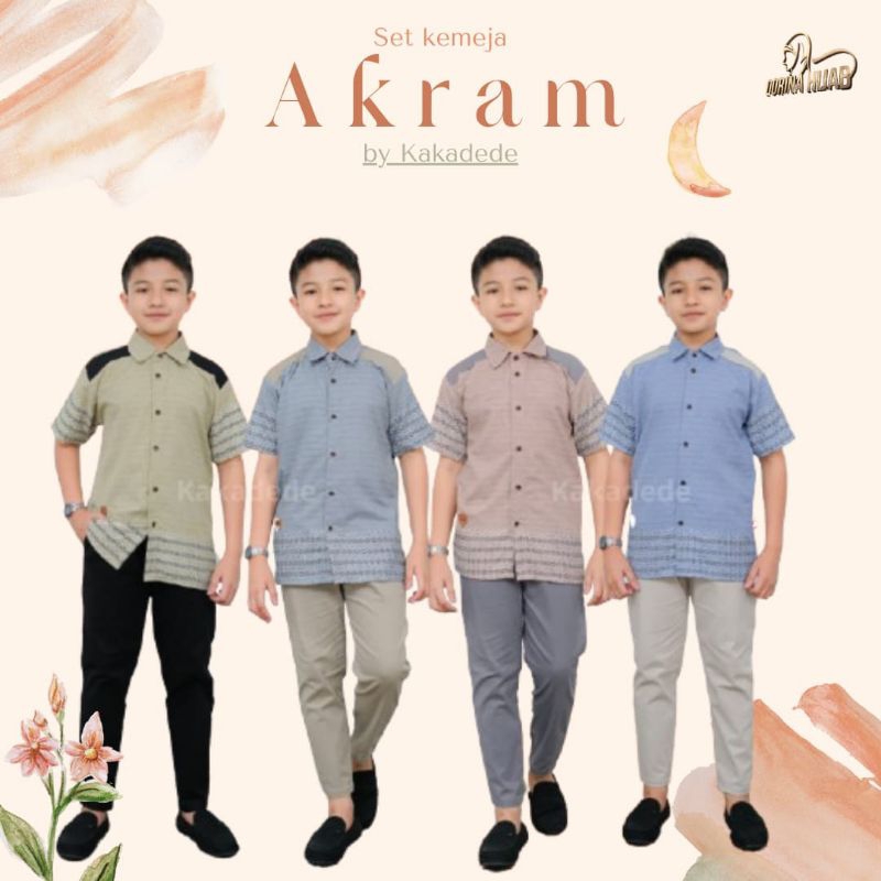 Set Kakadede Akram / Set Anak cowok / Kakadede Set