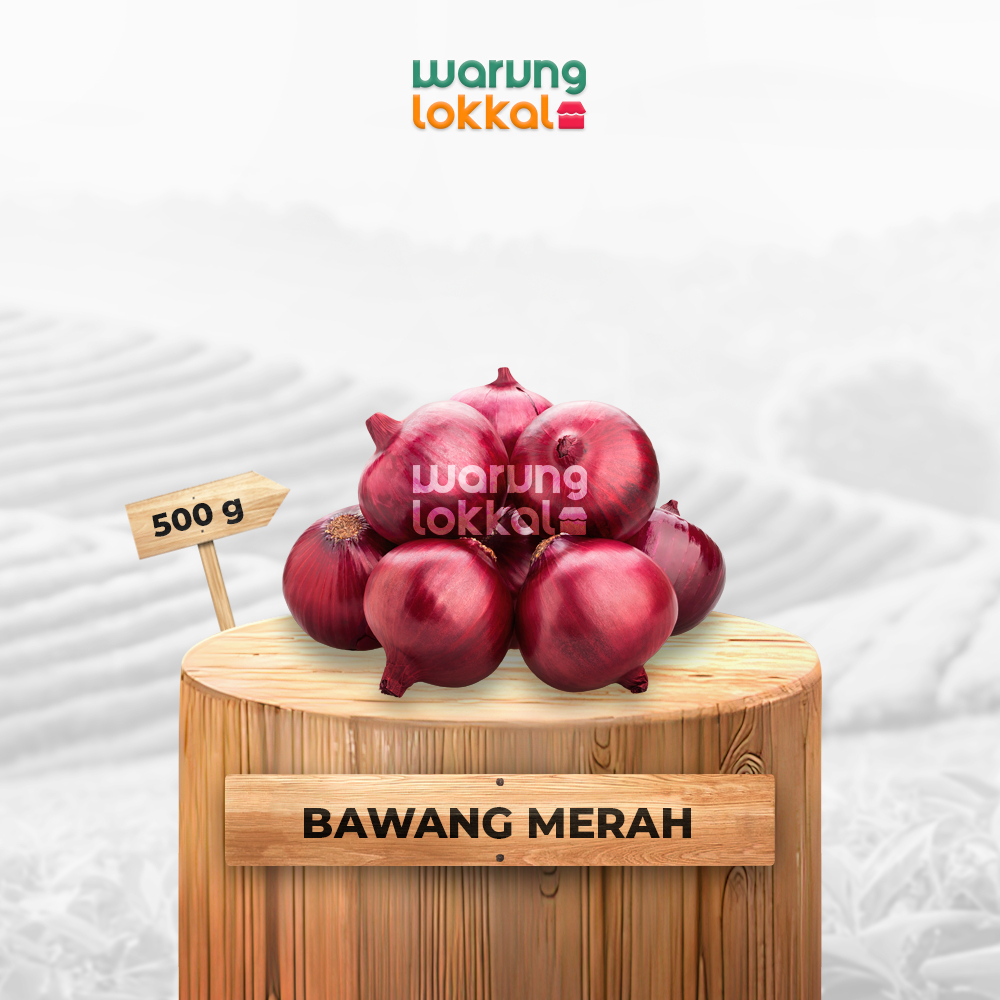 

Bawang Merah 500g - Warung Lokkal