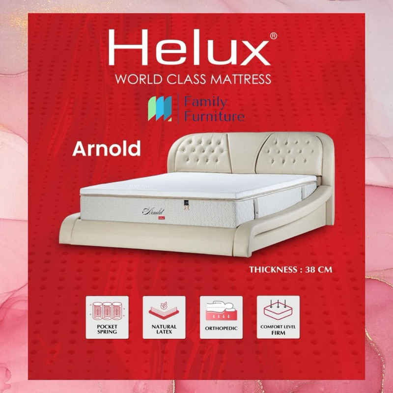 Springbed Helux Arnold (MATRAS ONLY) - 180 x 200