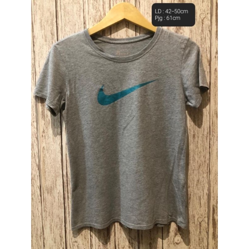 [A157] PRELOVED KAOS WANITA NIKE ORI BIG LOGO