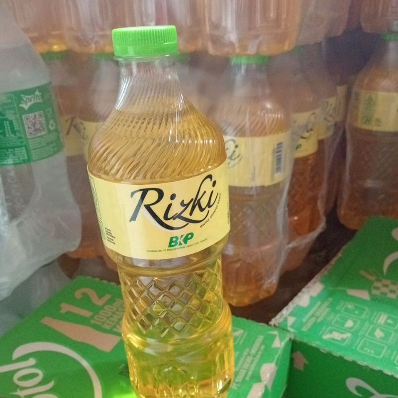 

minyak goreng risky botol