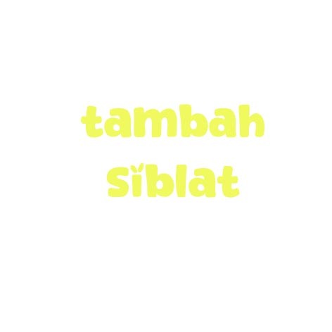 

Siblat untuk Al Quran atau iqro custom