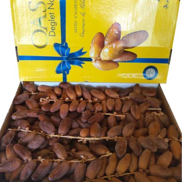 

Korma Tunisia 5kg kurma tangkai Kurma deglet nour