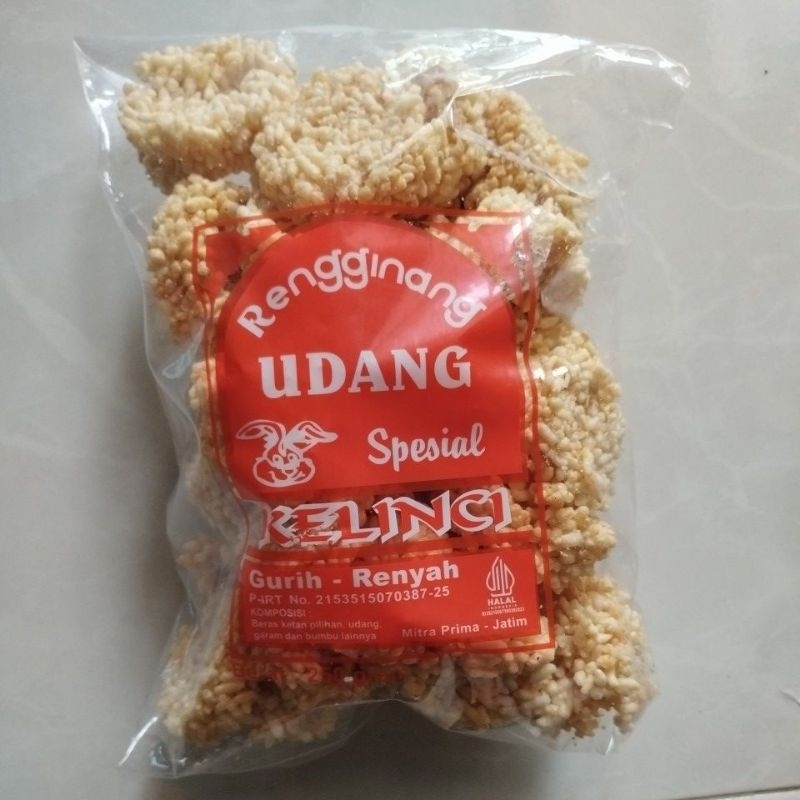 

Rengginang Udang "Kelinci