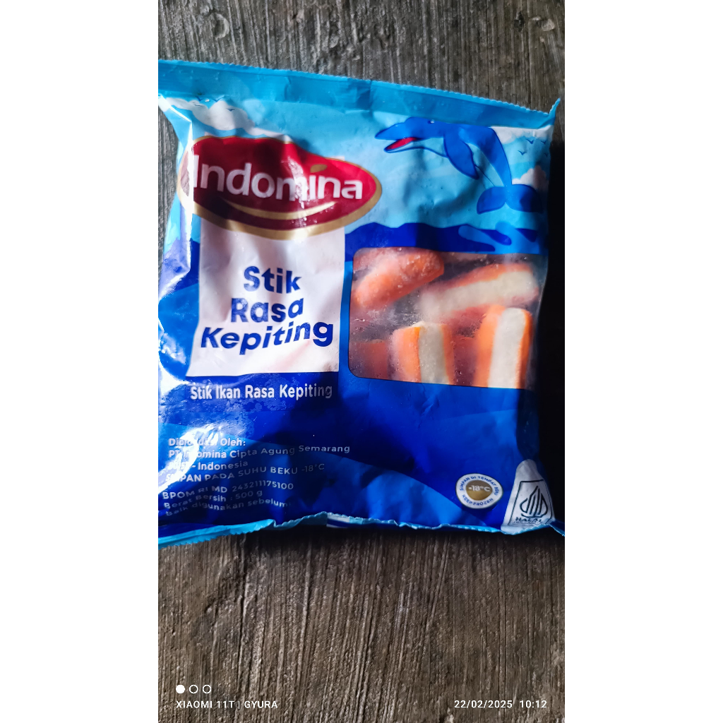 

MURAH BANGET - Indomina Stik Rasa Kepiting 500gr