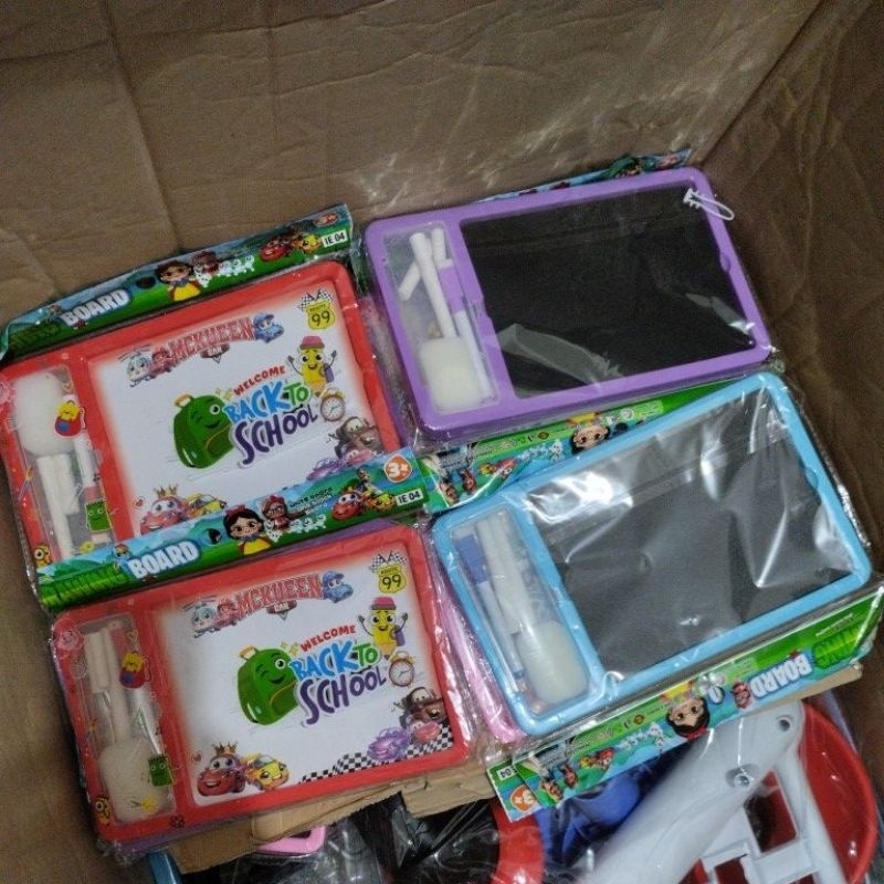 

oketoys mainan Papan tulis 2in1 drawing board JSP