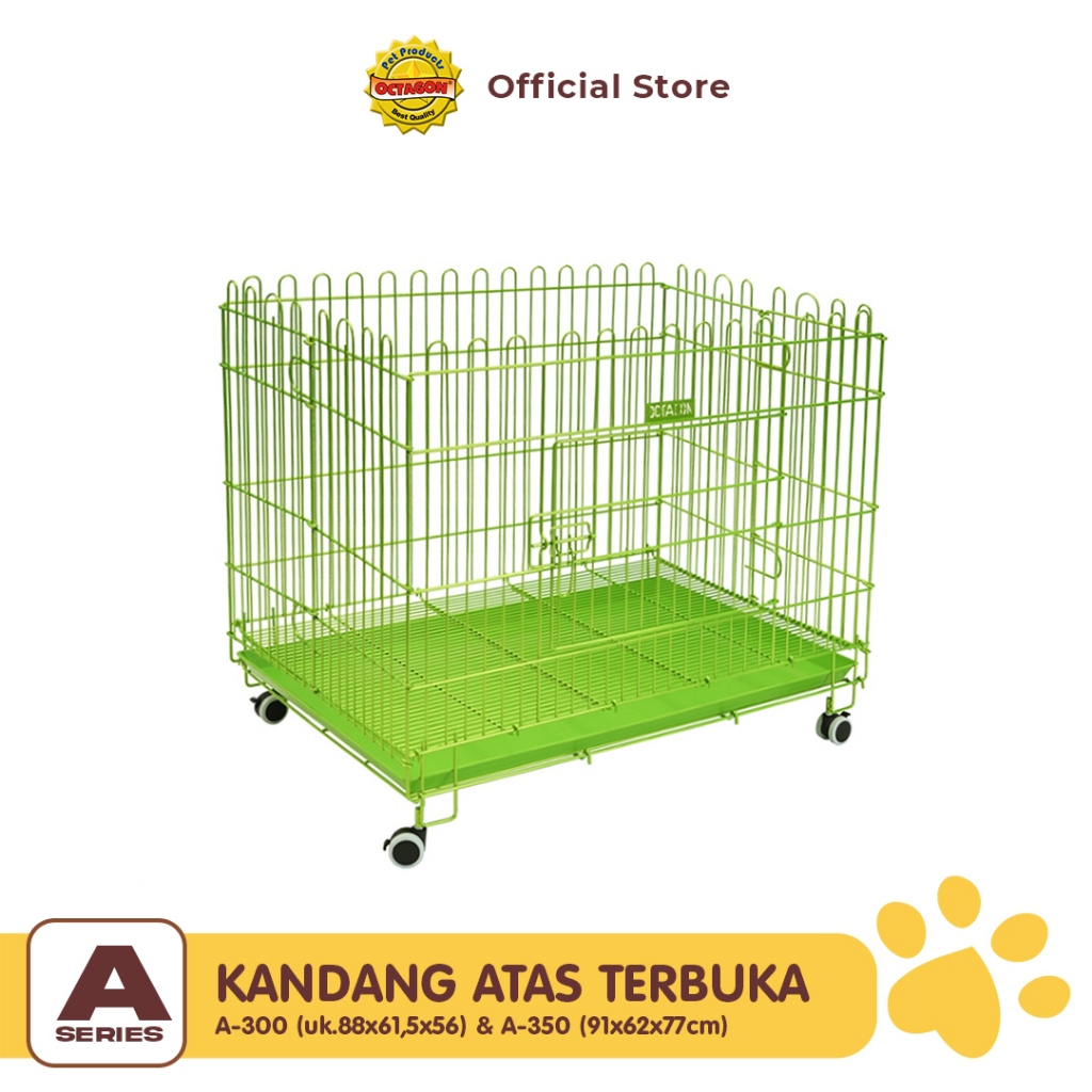 OCTAGON Kandang Atas Terbuka | Kandang Pagar