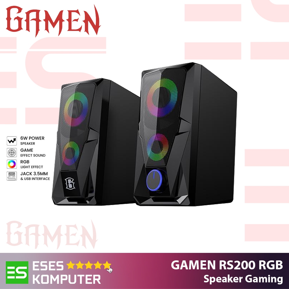 Speaker GAMEN RS200 RGB Gaming