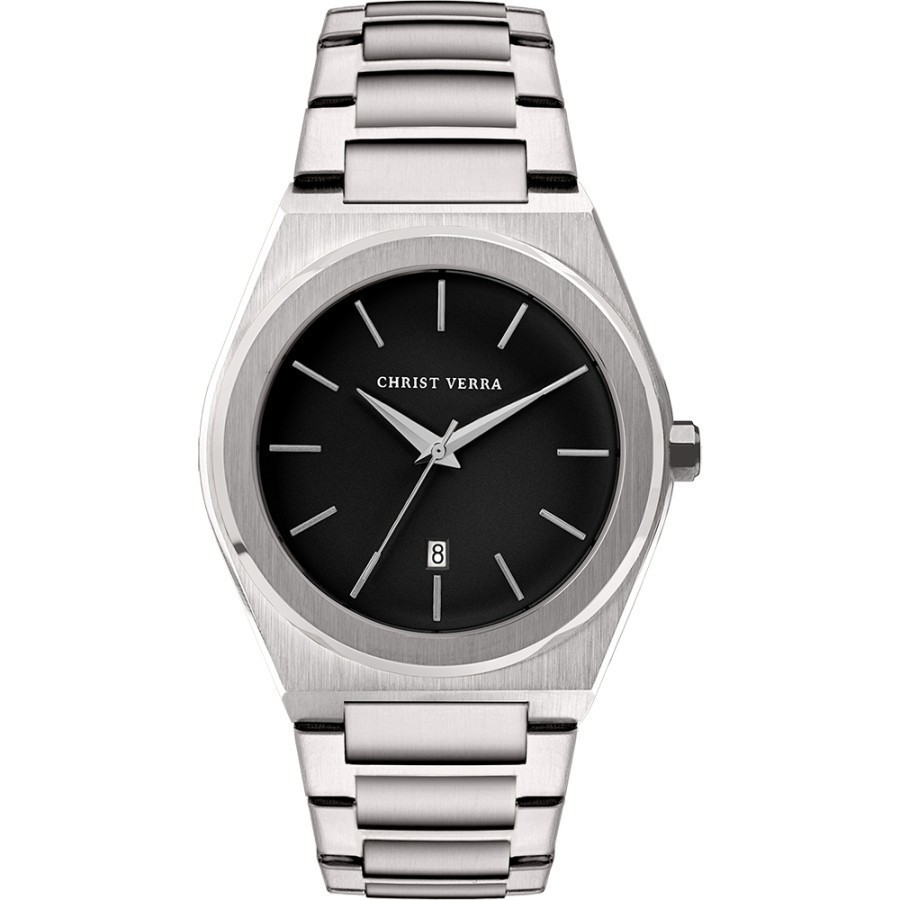 100% original  Jam Tangan Pria Christ Verra CV 10985G-11 BLK garansi resmi