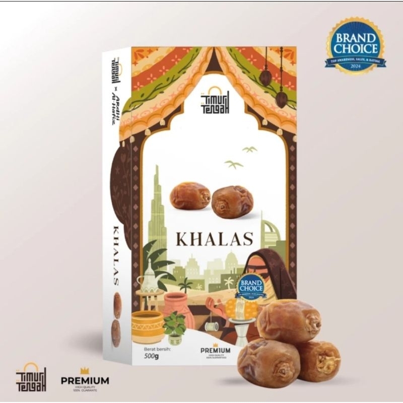 

Kurma Khalas Timur Tengah Special Edition 500 Gram