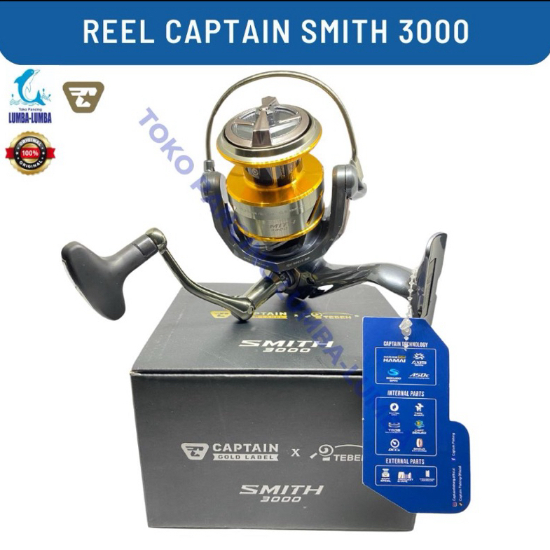 REEL CAPTAIN SMITH 3000 4000 6000/ REEL CAPTAIN / REEL