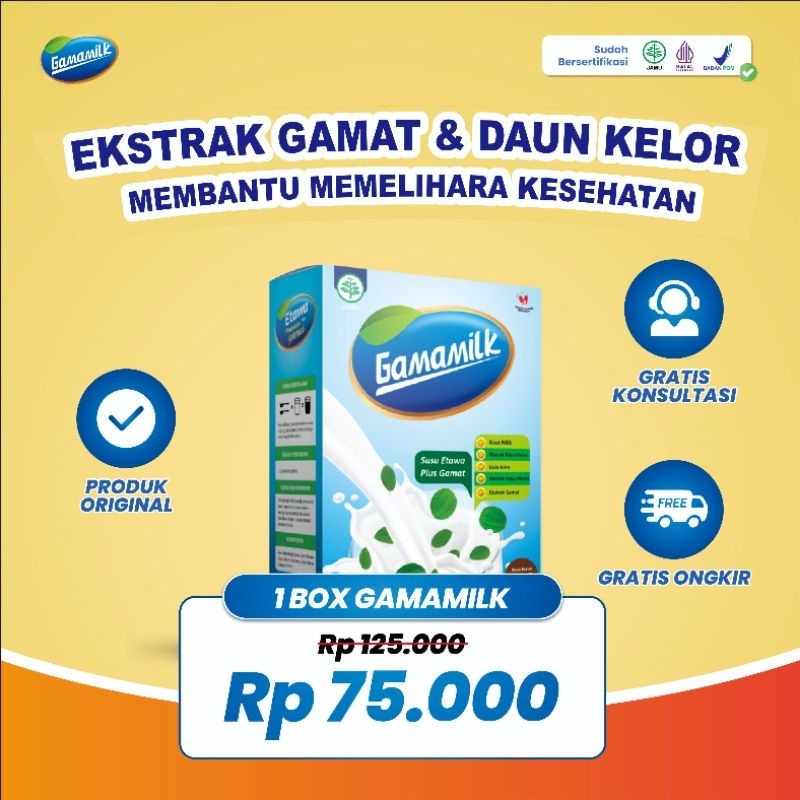 

GAMAMILK - Meningkatkan Kesehatan dengan Gizi Seimbang