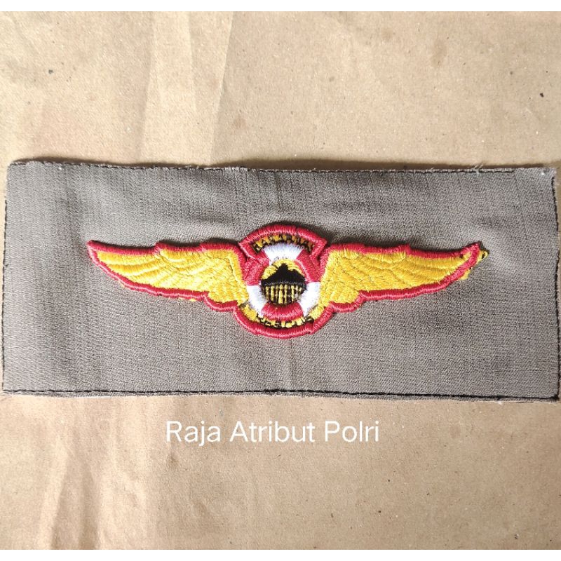 BORDIR BRIVET BASARNAS POLRI TIMBUL