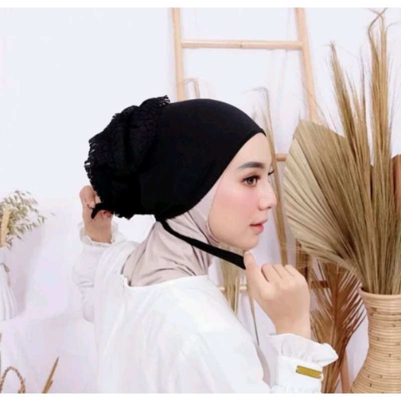 Ciput Cepol Inner Turki Daleman kerudung Cepol berukat Ciput Turki