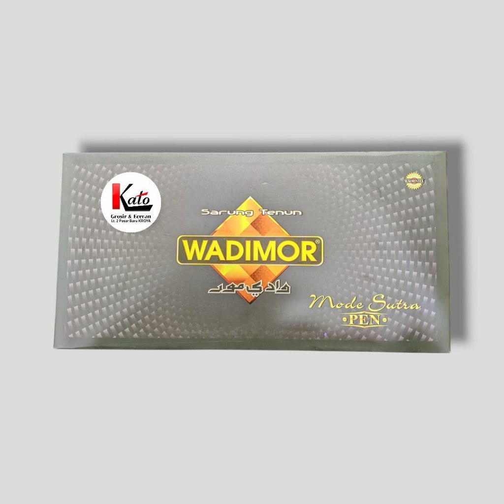 Sarung Wadimor Kotak Tumpal Sarung Wadimor Polos Hitam//Sarung WadimorTumpal Wadimor