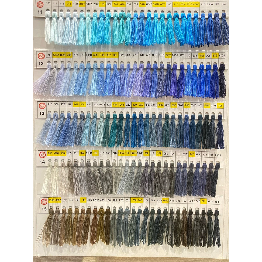 (Jual Per 3 Pcs & Lusin) Benang Jahit Extra 500 yard Biji benang jahit Warna Terlengkap (Part 13)
