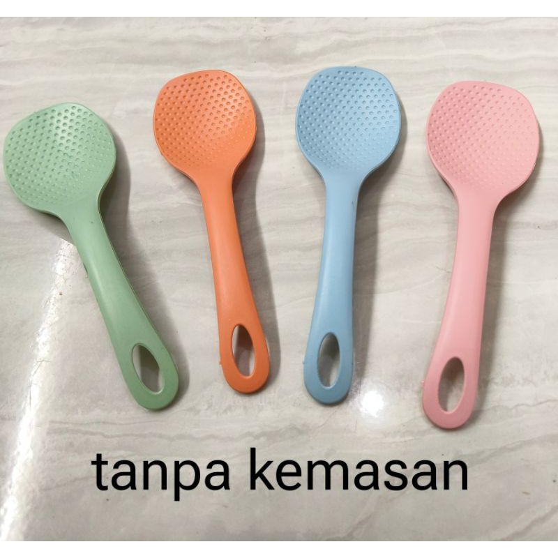 (isi 50pcs) souvenir pernikahan centong nasi tanpa kemasan