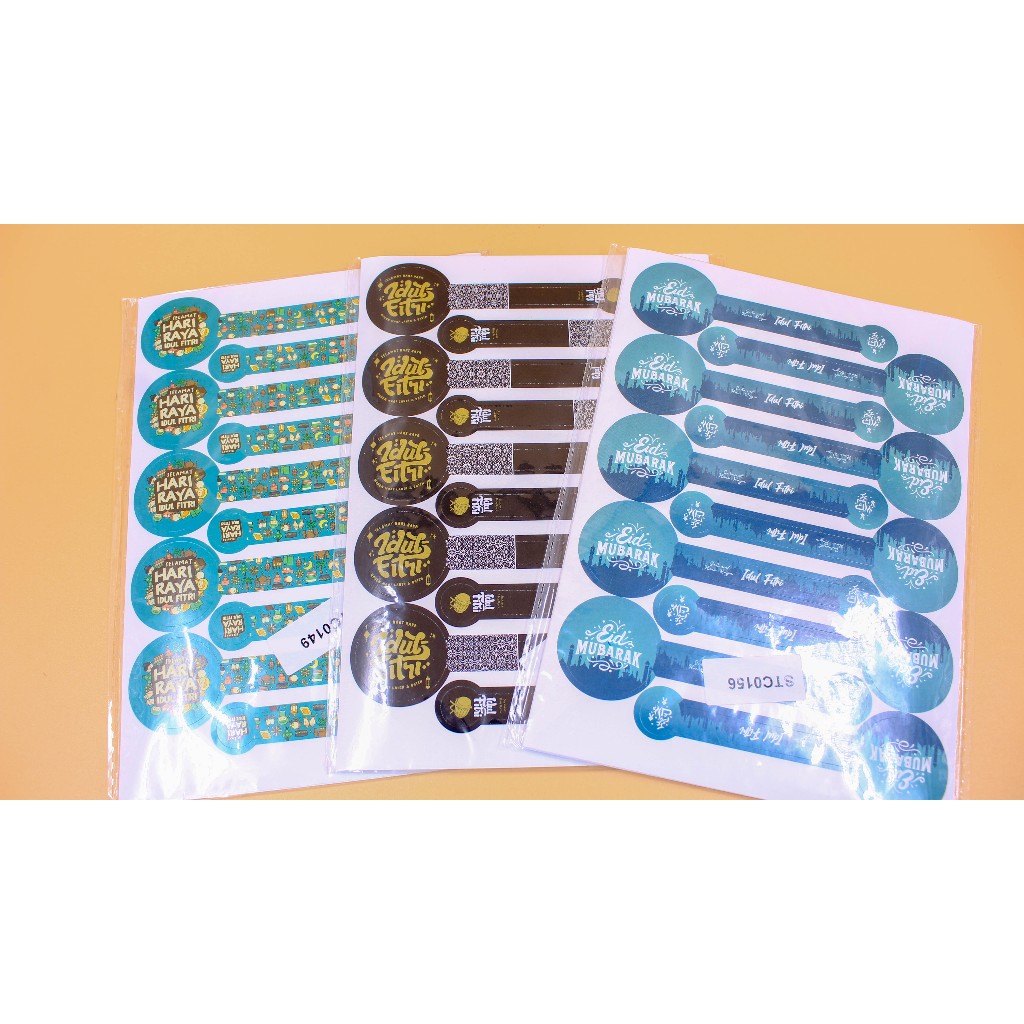 

[ISI 50 Stiker] Stiker Toples Motif Idul Fitri [Instant Surabaya] - Arvian