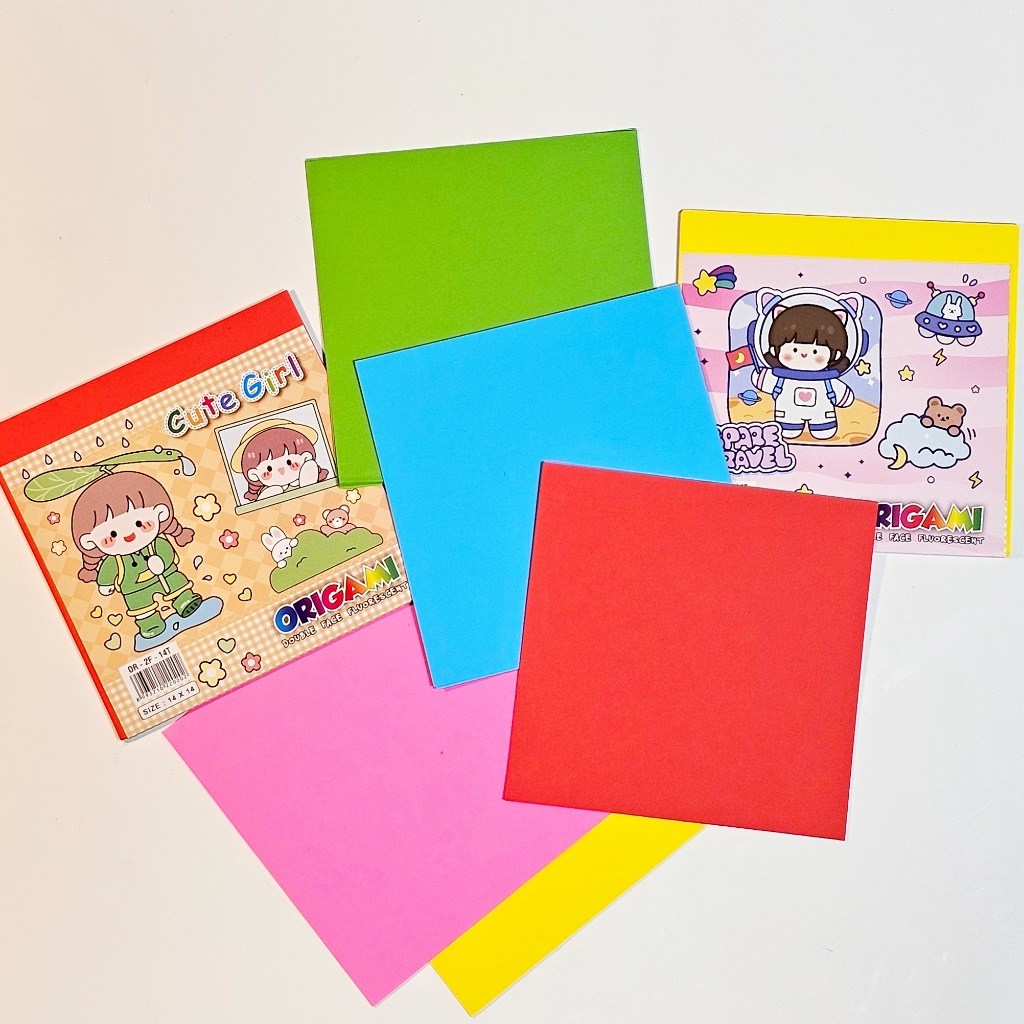 

MJ Origami OR-2F-14T 14x14 / Kertas Lipat / Kertas Origami) kertas memo