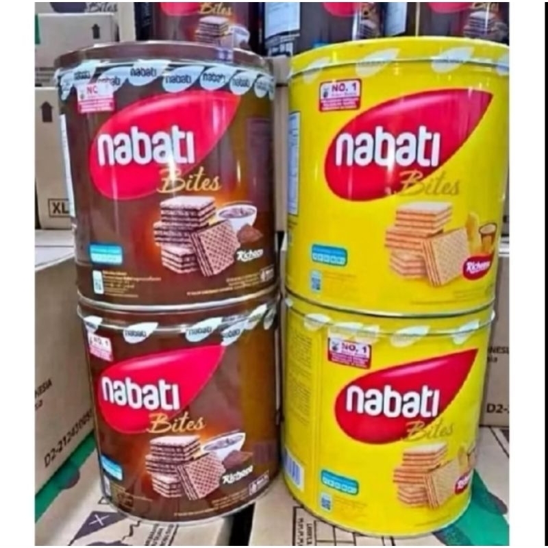 

PROMO LEBARAN MURAH [ NABATI wafer 1 karton isi 6 kaleng all varian ]